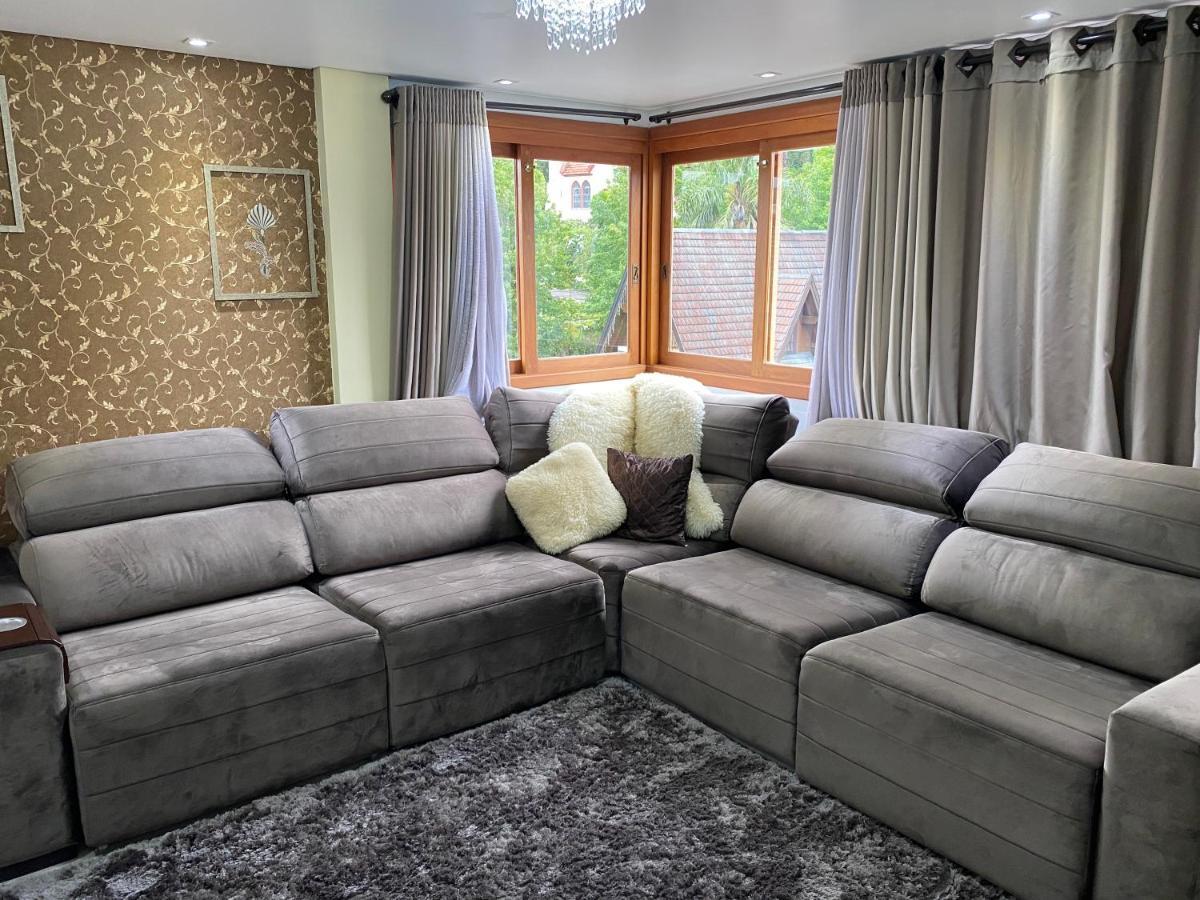 Apartamento Em Gramado - Solar Da Encosta Apartman Kültér fotó
