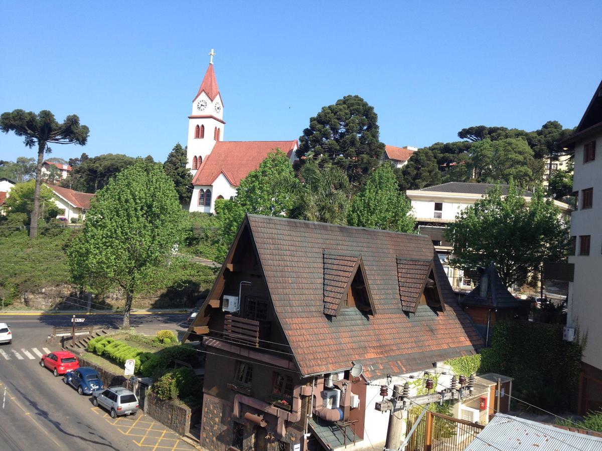 Apartamento Em Gramado - Solar Da Encosta Apartman Kültér fotó